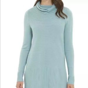 Adrienne Vittadini cowl neck tunic sweater, Size L